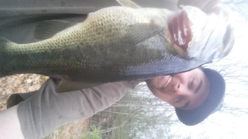 3 pounds 12 oz at Ashville pond