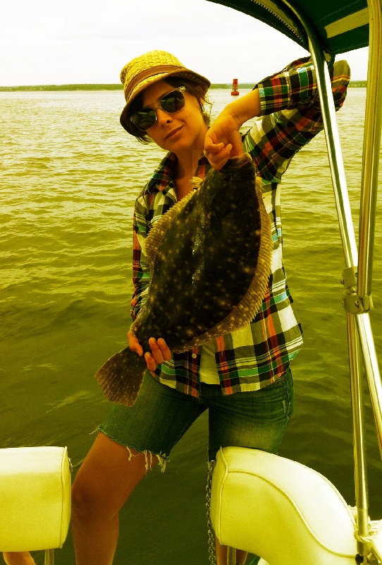 24" flounder near Warwick