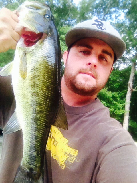 3 pounds flat at Ashville on the kayak