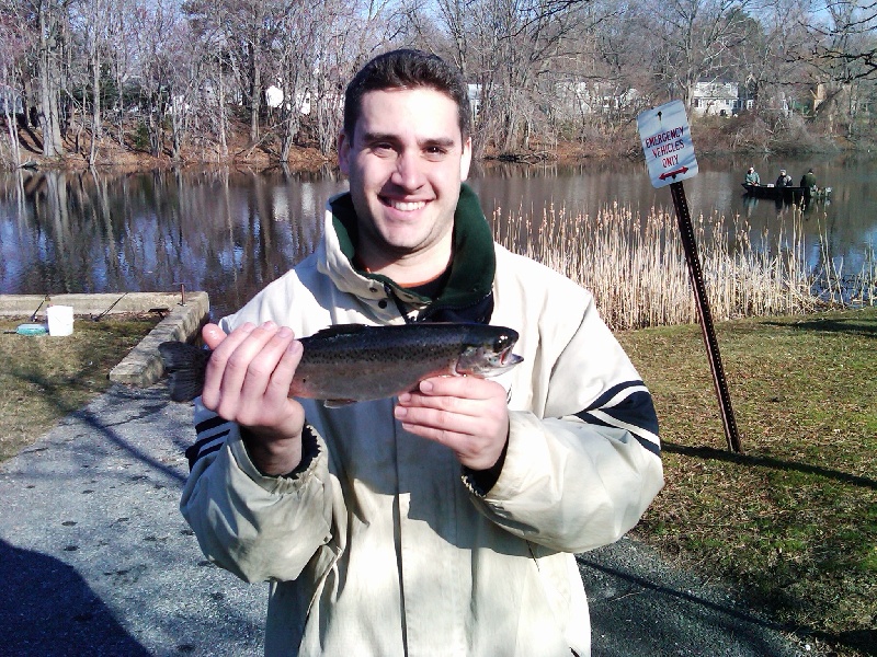 Biggest Trout for Opening Day near Barrington